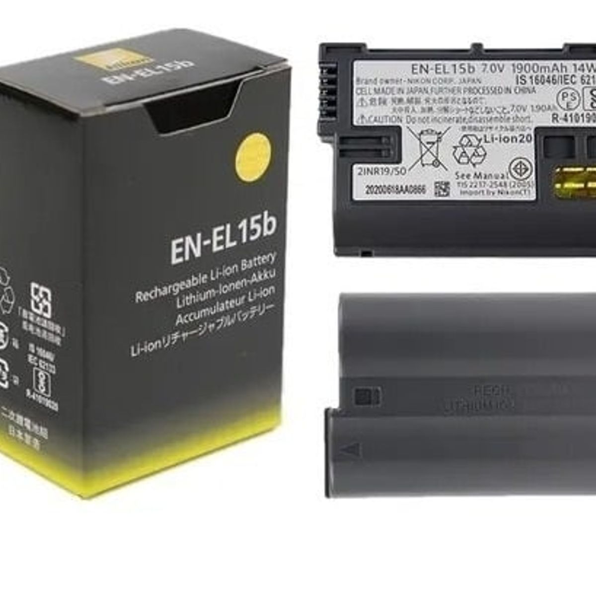 NIKON - Batería Cámara Nikon En-el15 D7200 D7500 D500 D750