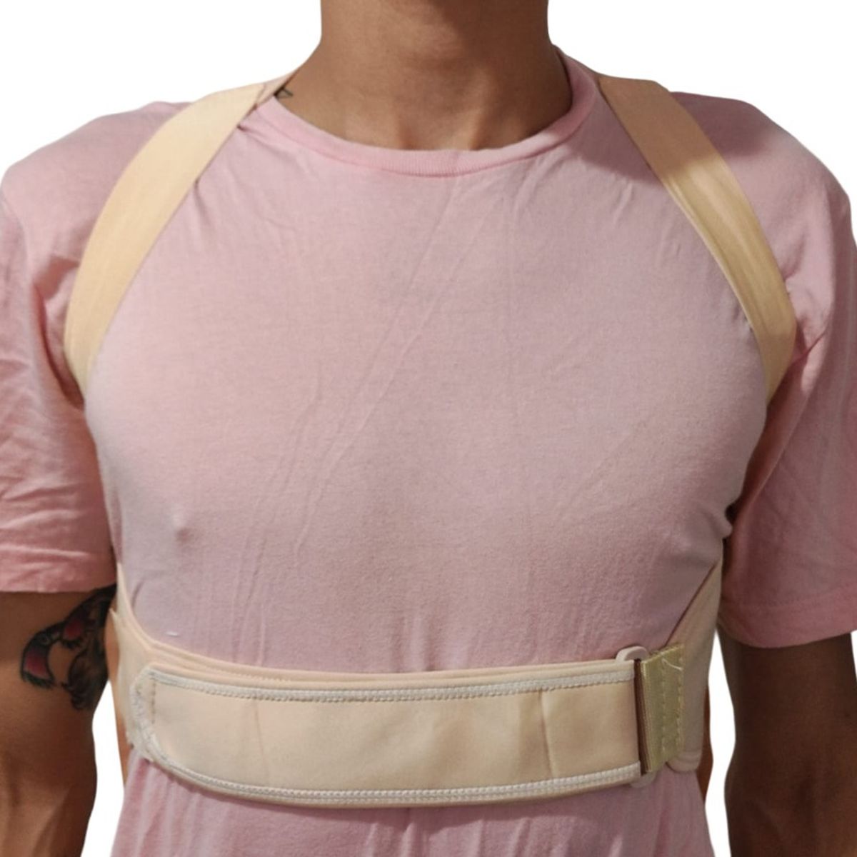 GENERICO - Faja Corrector Postura Dolor Espalda Lumbar Hombros Cuello