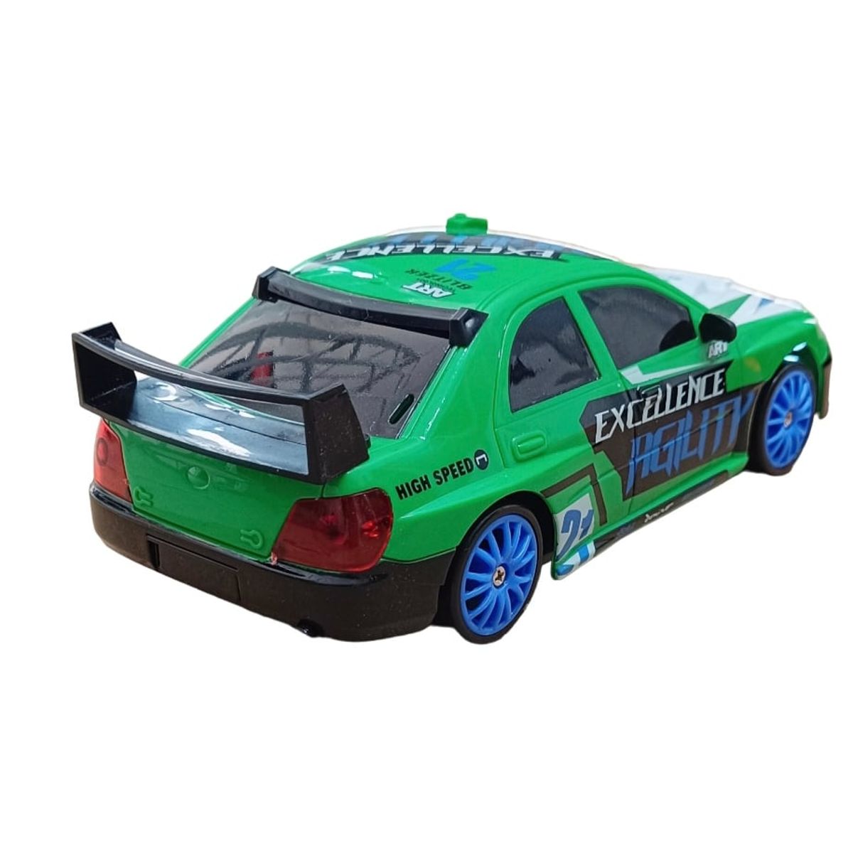 GENERICO - Carro Coche Rc Radio Control Remoto Drift 4wd blanco verde