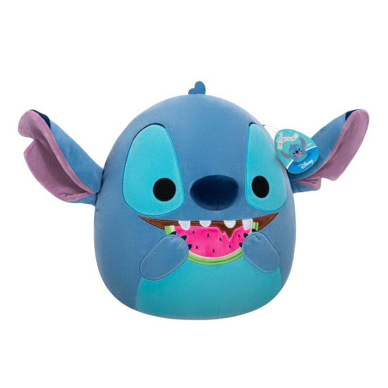 DISNEY - Peluche Stitch Comiendo Sandia Squishmallows 16Cm