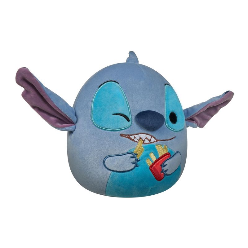 DISNEY - Peluche Stitch Con Papas Fritas Squishmallows 16Cm