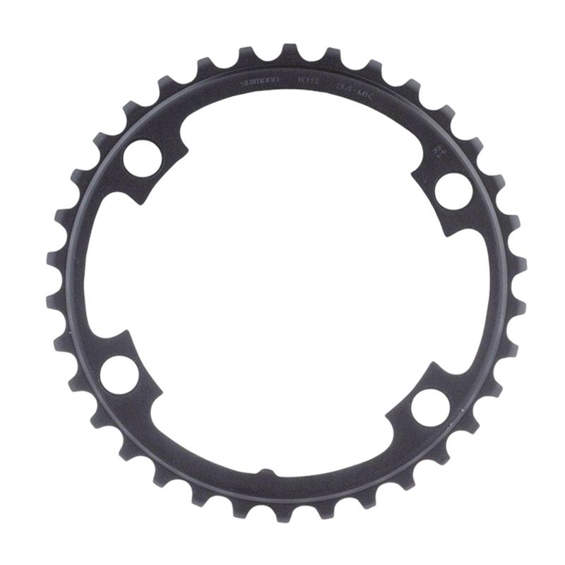 SHIMANO - Plato Coronilla 34 Shimano Tiagra 4700 10 Veloc Biplato Ruta