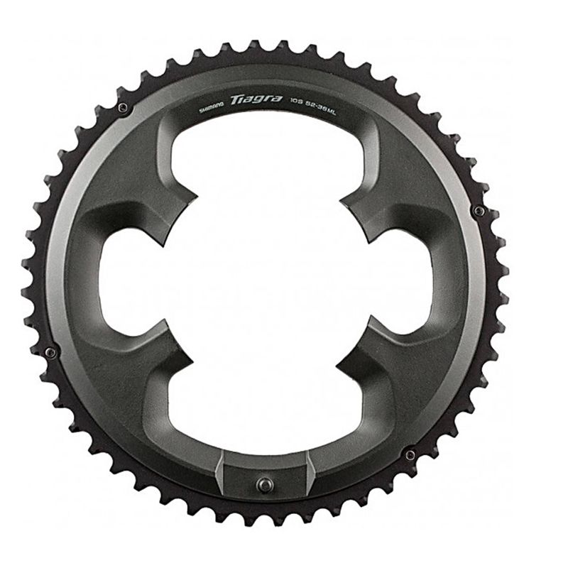 SHIMANO - Plato Coronilla Shimano Tiagra 4700 10v Biplato 52 Dientes