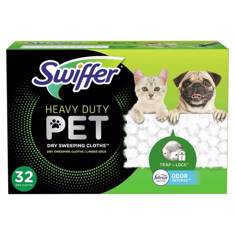SWIFFER - Swiffer Sweeper Pet Recambios De Tela De Barrido Seco