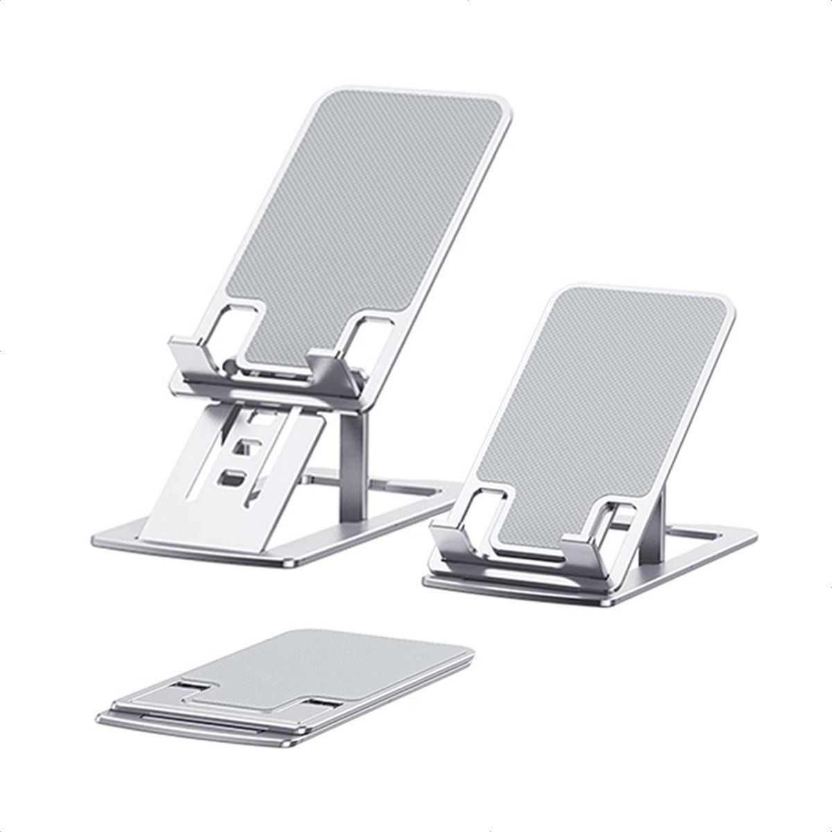 OEM - Base Soporte Para Celular Y Tablet Con 7 Ángulos En Aluminio