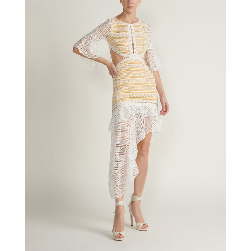 MIA AMORE - Vestido blanco MIA AMORE Multicolor AKD0058YWHITE