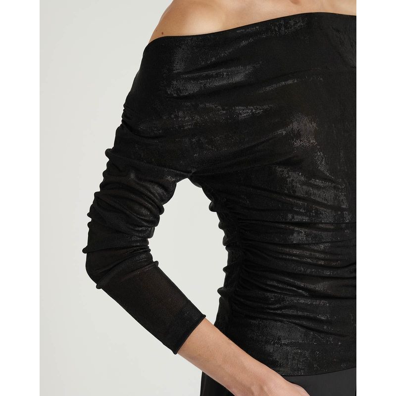 MIA AMORE - Top lolly MIA AMORE Negro TOPLOLBLACK