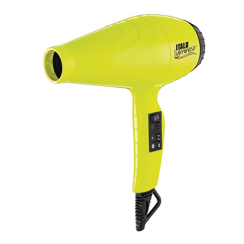 BABYLISS - Secador Babyliss Profesional Italo Luminoso Amarillo 2000W 110V