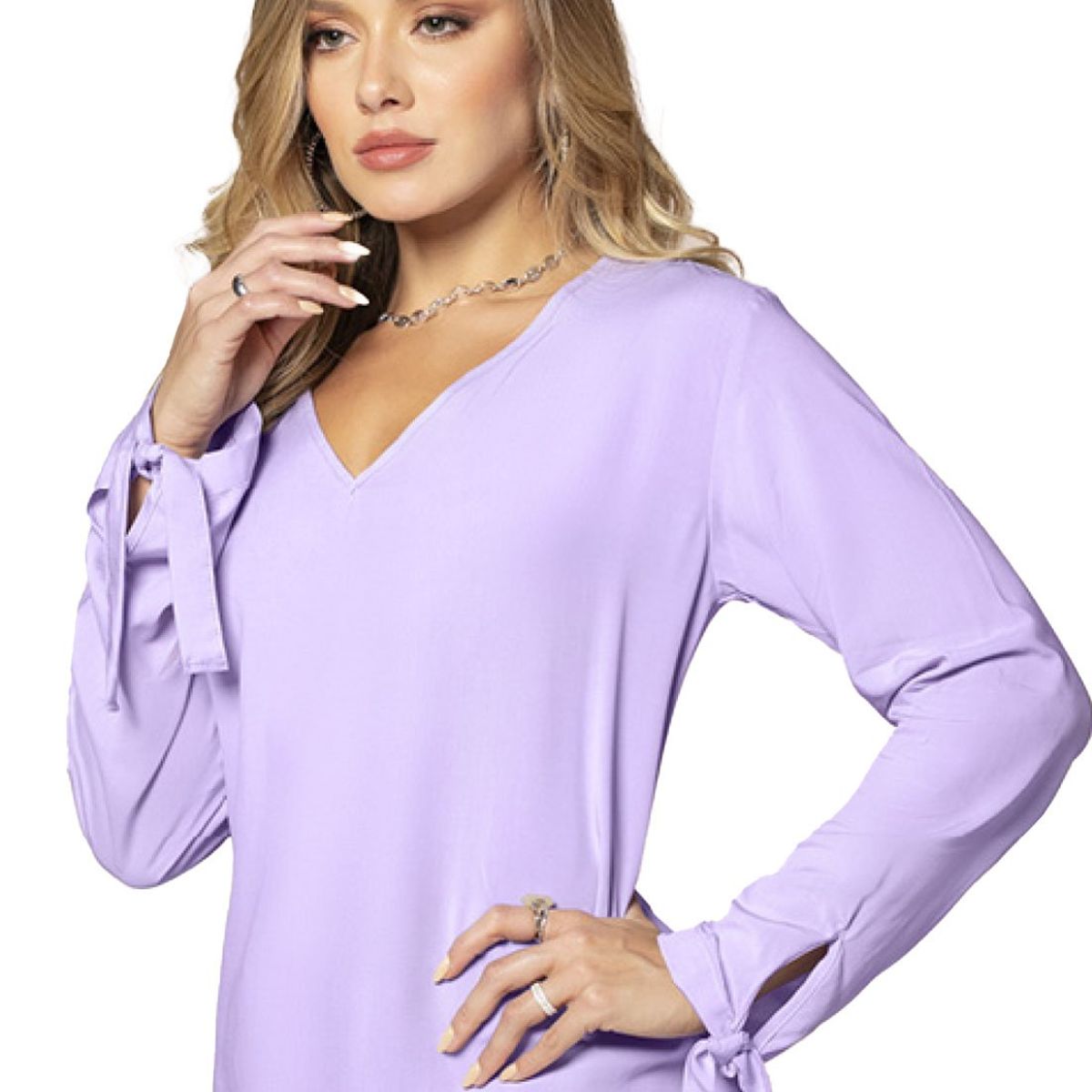 MARKETING PERSONAL - Blusa Mujer Lila Mp 6601