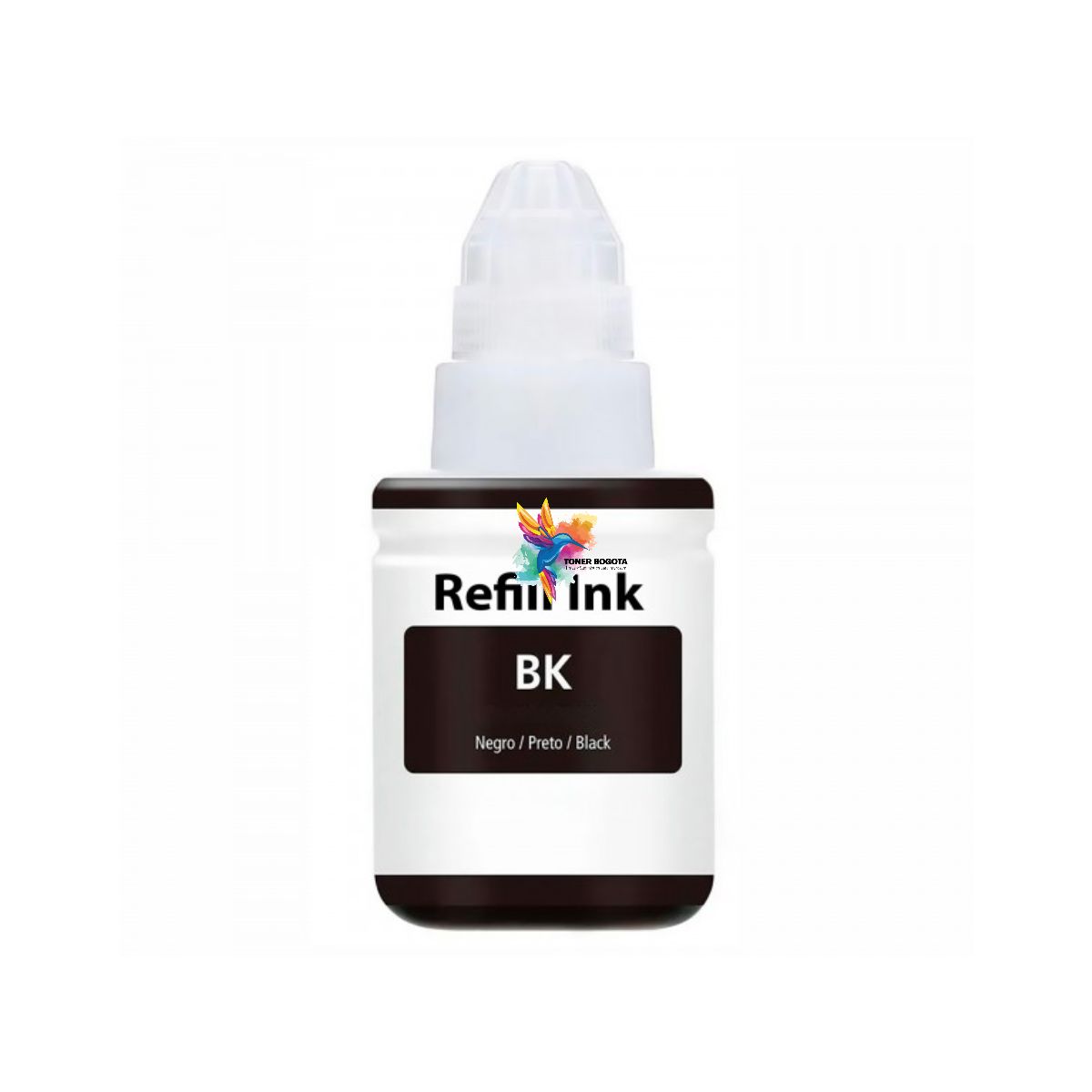 PREMIUM - Tinta GI-190BK  genérica para impresora PIXMA G1100 G1110 G2100 G2110 G2111 G3100
