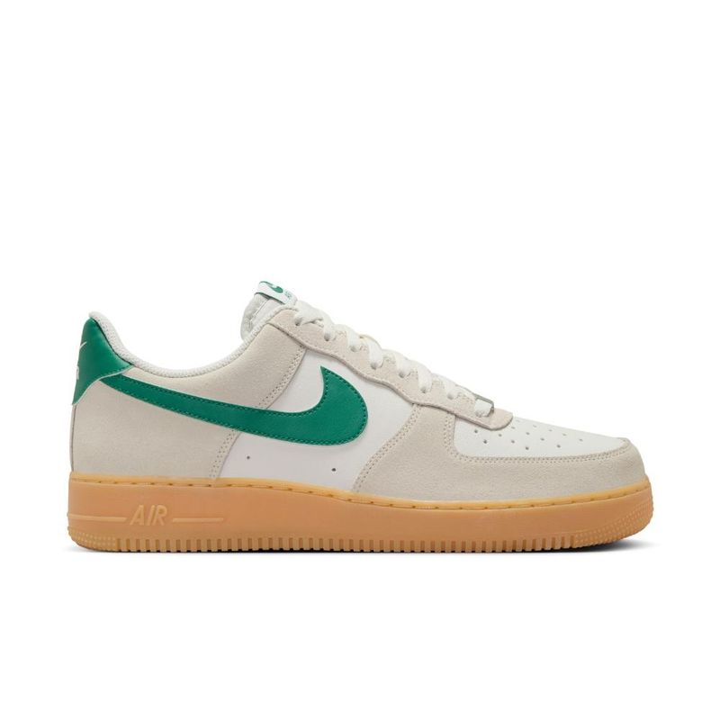 NIKE - Tenis Nike Air Force 1 07 Lv8 Ess-Gris/Verde