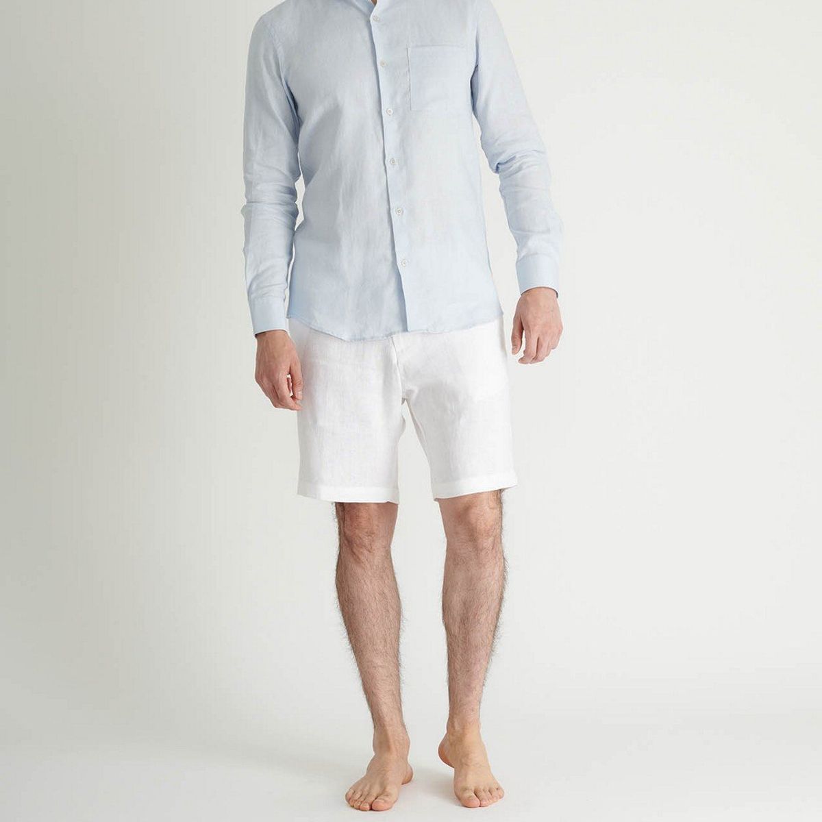 VOIE - Camisa manga larga VOIE Azul MVHCLOMBOCBBLUE