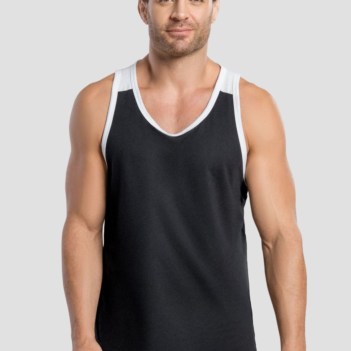 MARKETING PERSONAL - Camisilla Paq X3 Hombre Multicolor Mp 104131