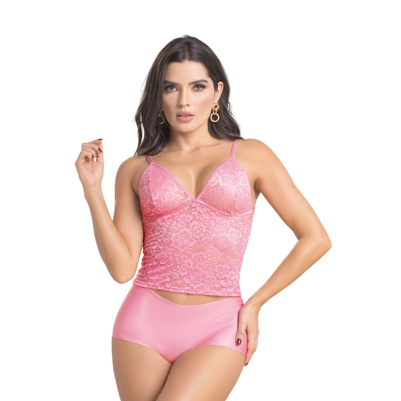 FORMAS INTIMAS - Pijama Mujer Rosa Fi 2549