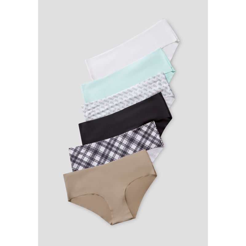 FORMAS INTIMAS - Cachetero Paq X6 Mujer Multicolor FI 105134