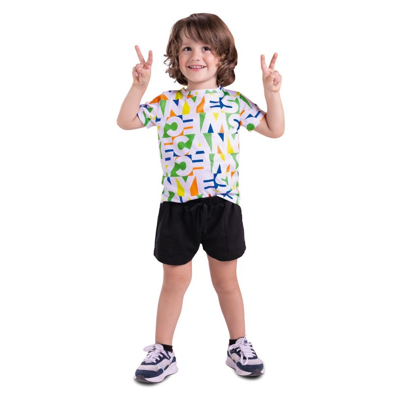 MARKETING PERSONAL - Conjunto Infantil Masculino Multicolor Mp 3791