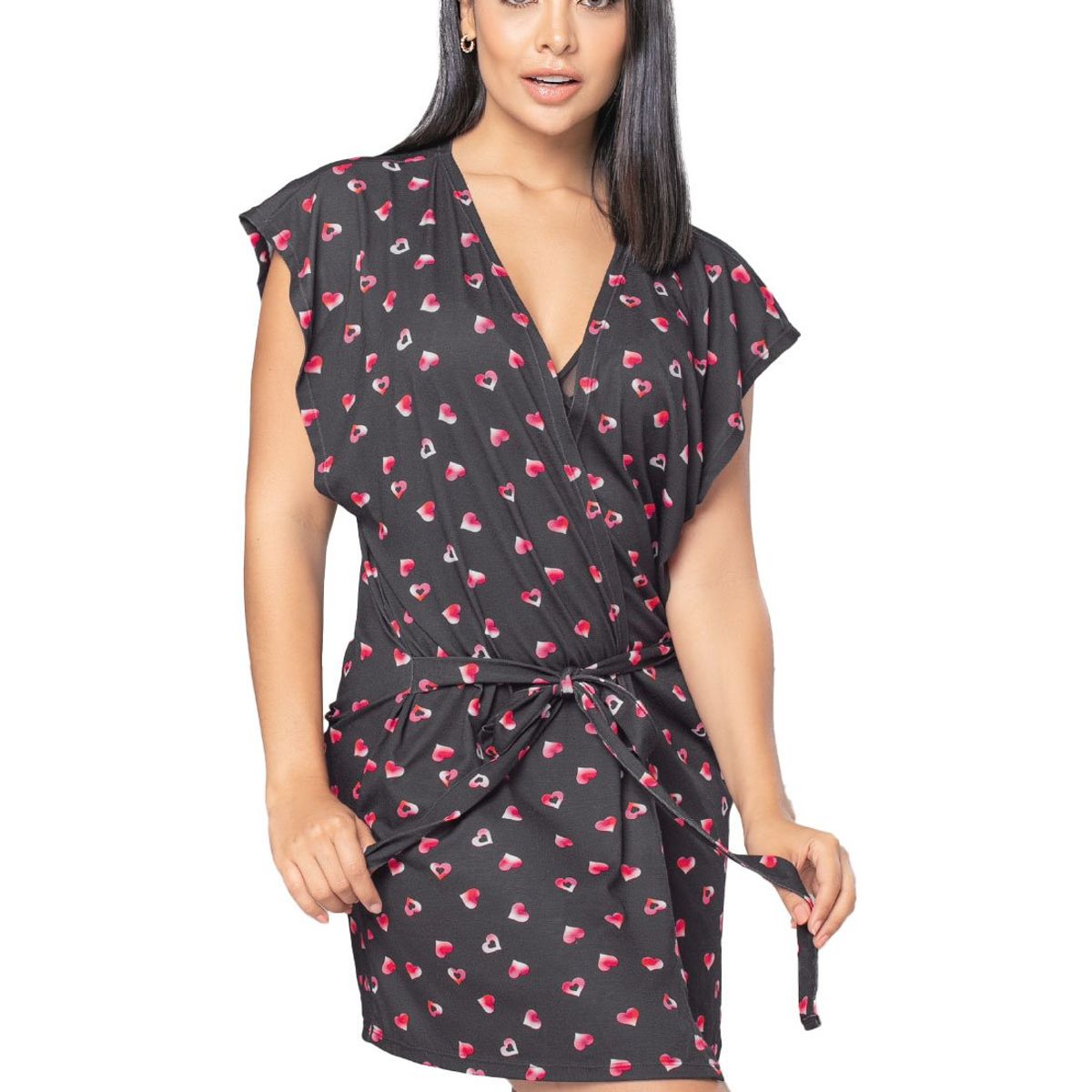 FORMAS INTIMAS - Kimono Mujer Multicolor Fi 3006