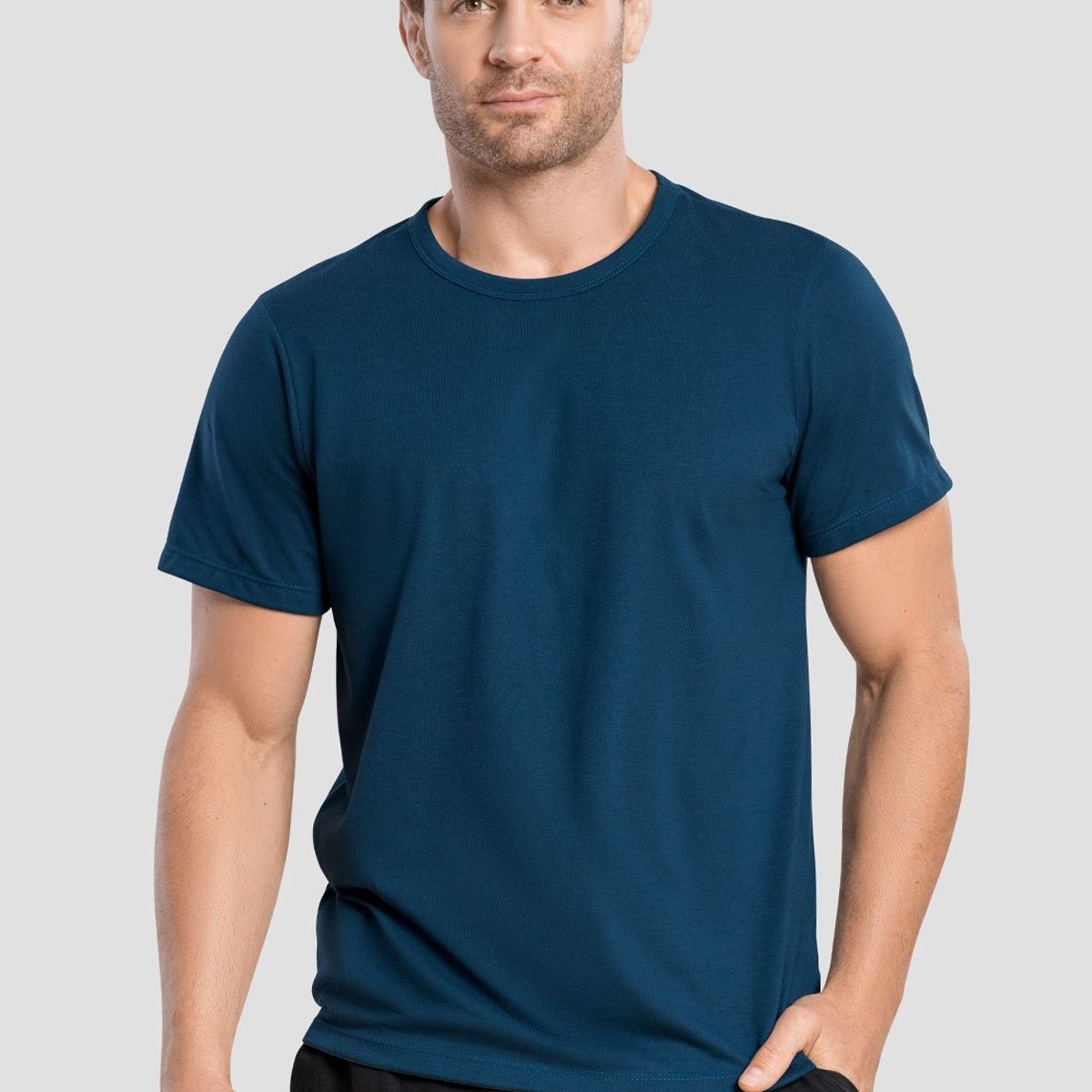 MARKETING PERSONAL - Camiseta Hombre Azul Mp 34556