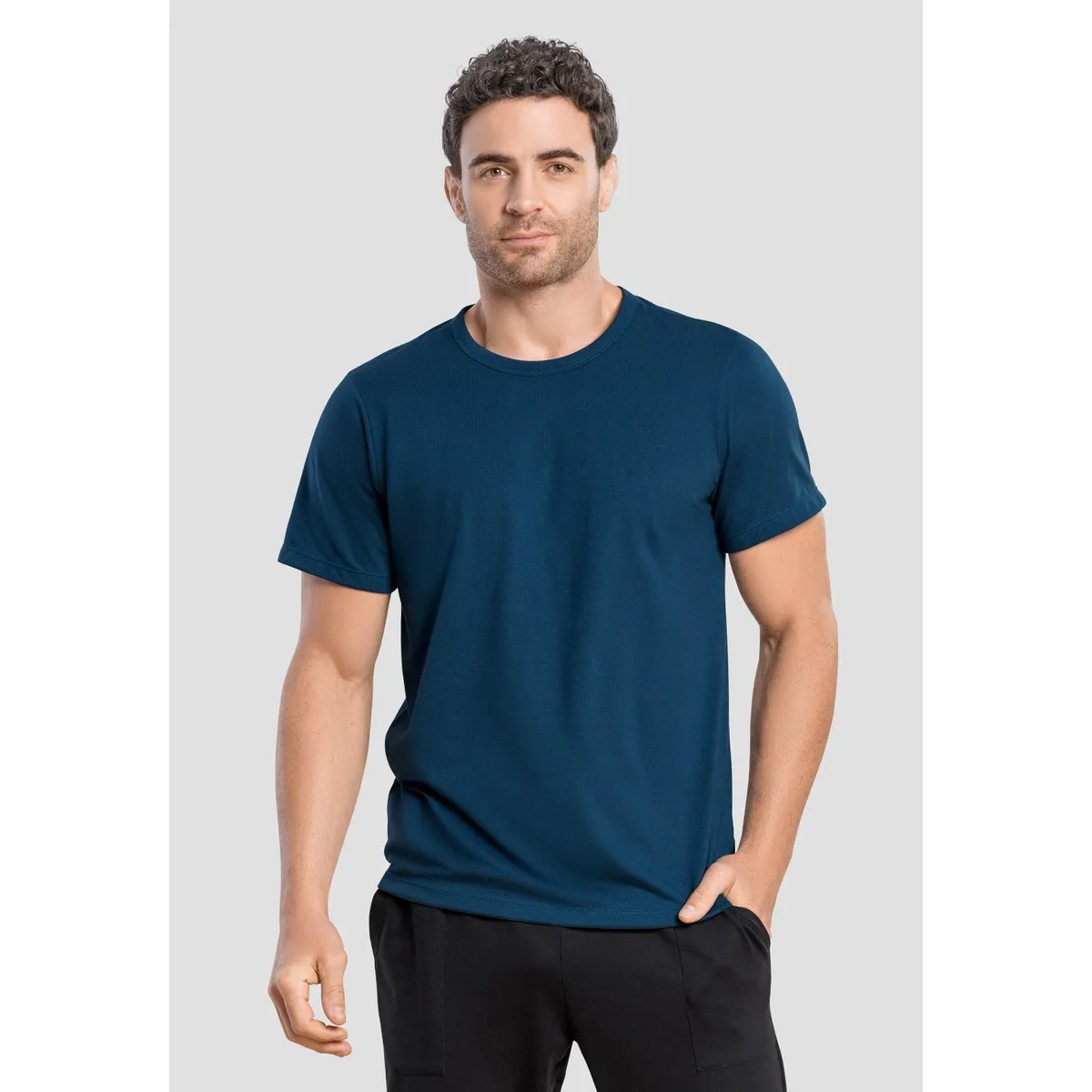 MARKETING PERSONAL - Camiseta Hombre Azul Mp 34556