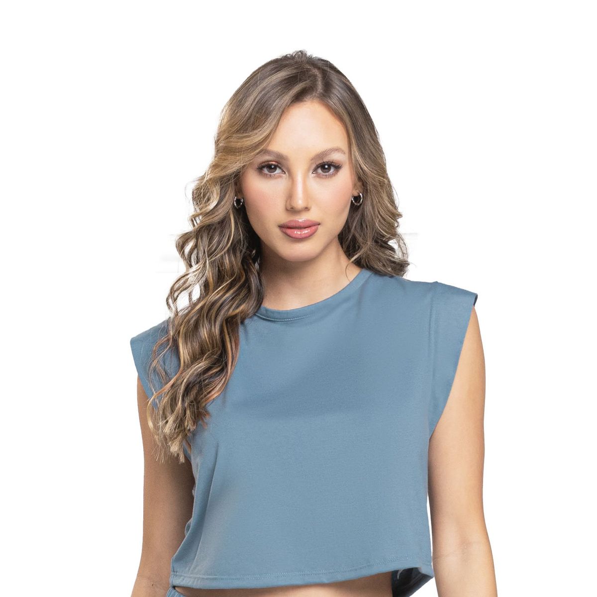 FORMAS INTIMAS - Camiseta Mujer Azul Fi 100893