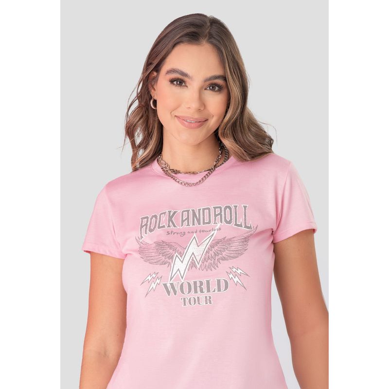 ATYPICAL - Camiseta Mujer Rosa Atypical 104510