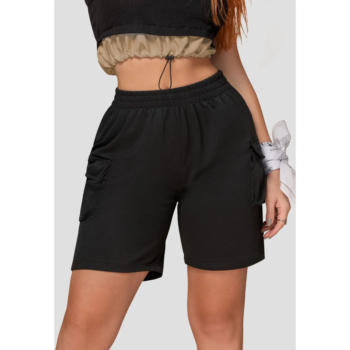ATYPICAL - Bermuda Short Mujer Negro Atypical 104497