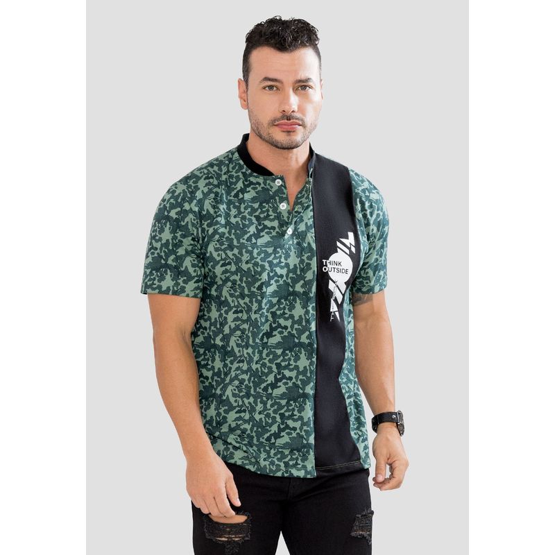 MARKETING PERSONAL - Polo Hombre Verde Mp 104554