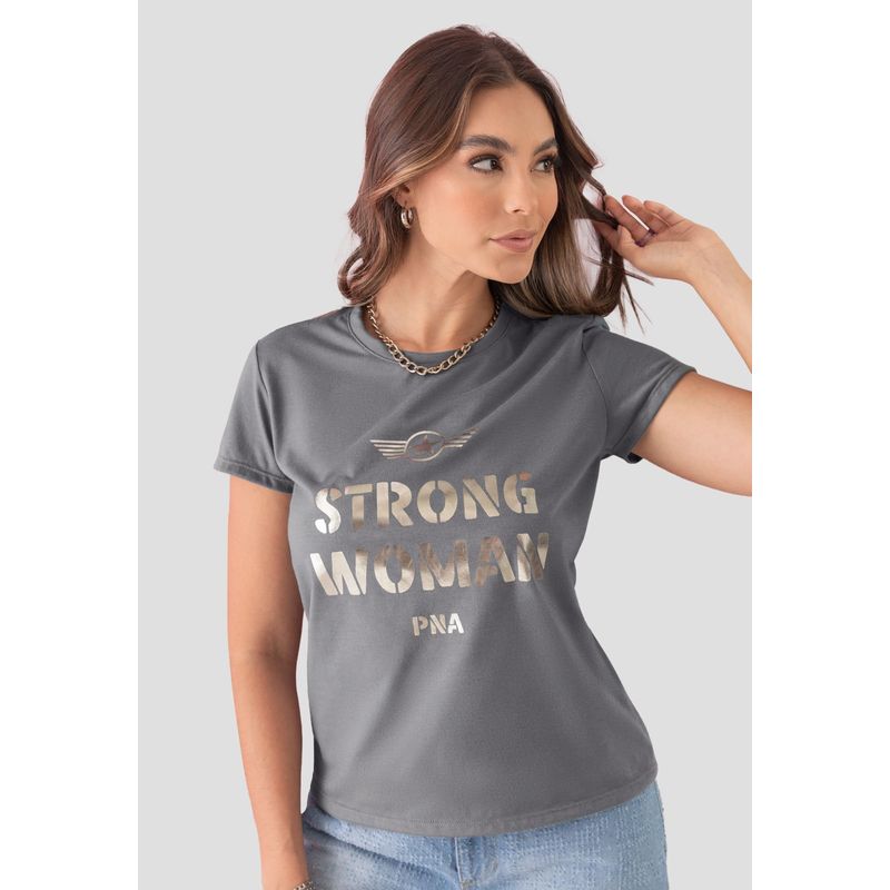 ATYPICAL - Camiseta Mujer Gris Atypical 104512