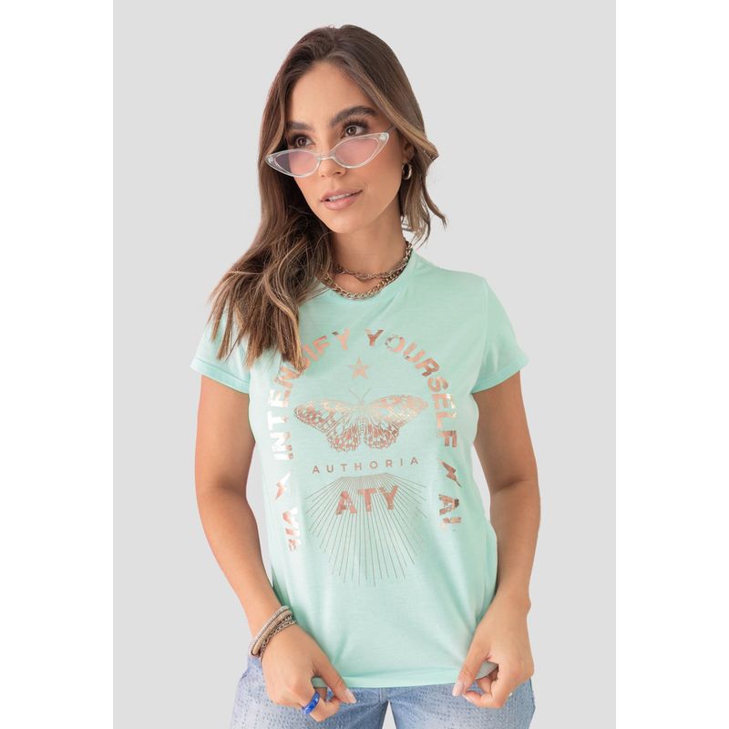 ATYPICAL - Camiseta Mujer Azul Atypical 104511