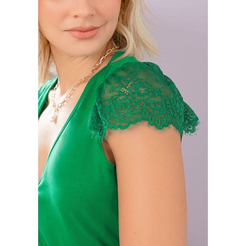 MARKETING PERSONAL - Blusa Mujer Verde Mp 105069