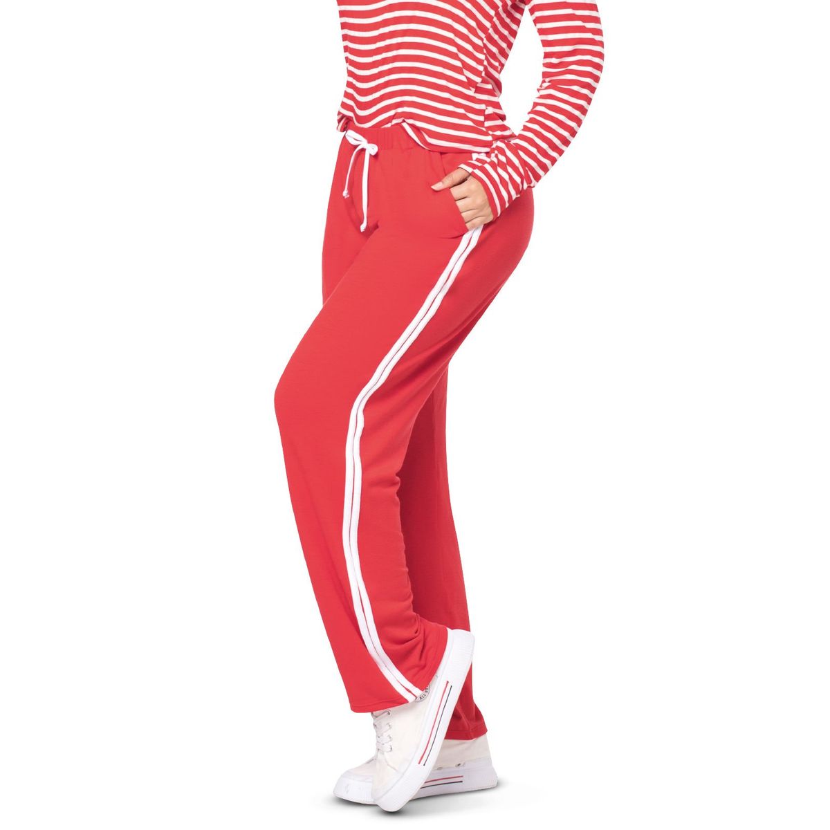 FORMAS INTIMAS - Pantalón Mujer Rojo Fi 3013