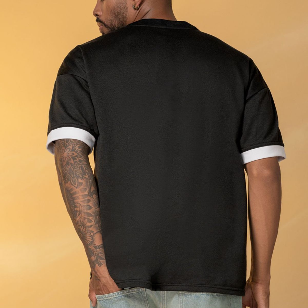 ATYPICAL - Camiseta Hombre Negro Atypical 104903