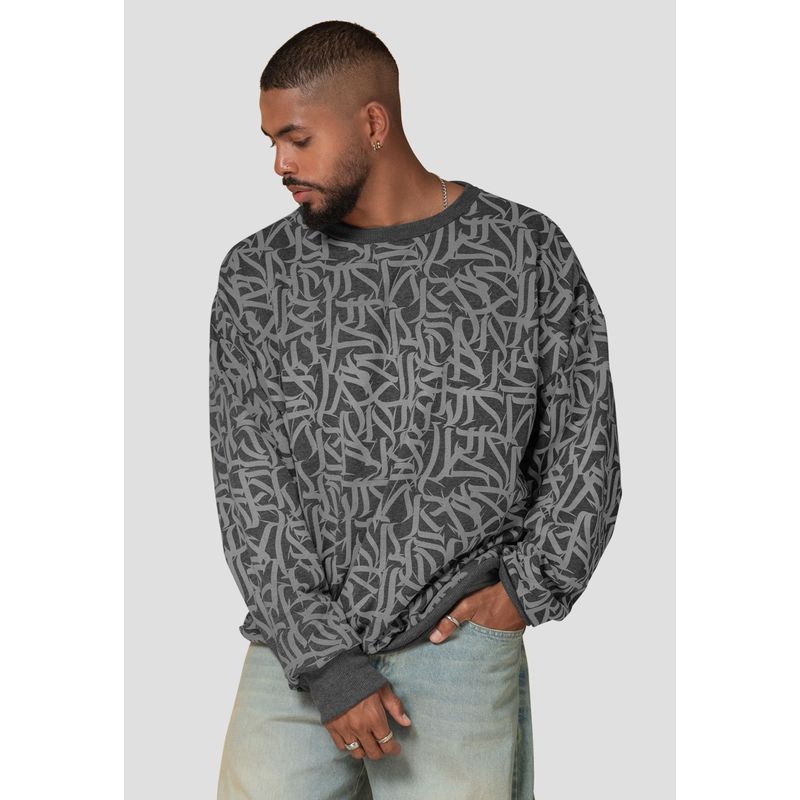 ATYPICAL - Camibuzo Hombre Gris Atypical 104904