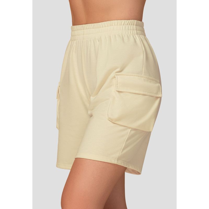 ATYPICAL - Bermuda Short Mujer Beige Atypical 104497