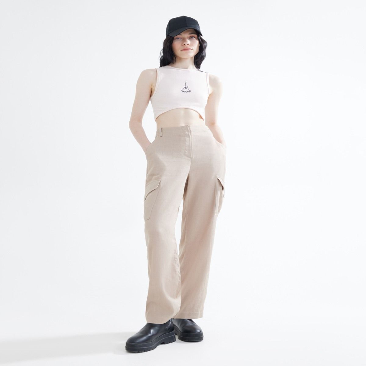 SEVEN SEVEN - Crop Top Para Mujer Manga Sisa Color Curuba Marca Seven Seven #28095661