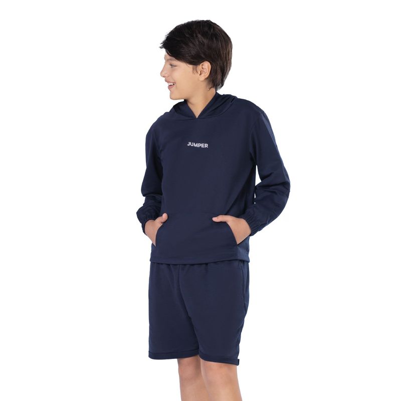 MARKETING PERSONAL - Buzo Infantil Masculino Azul Mp 2923