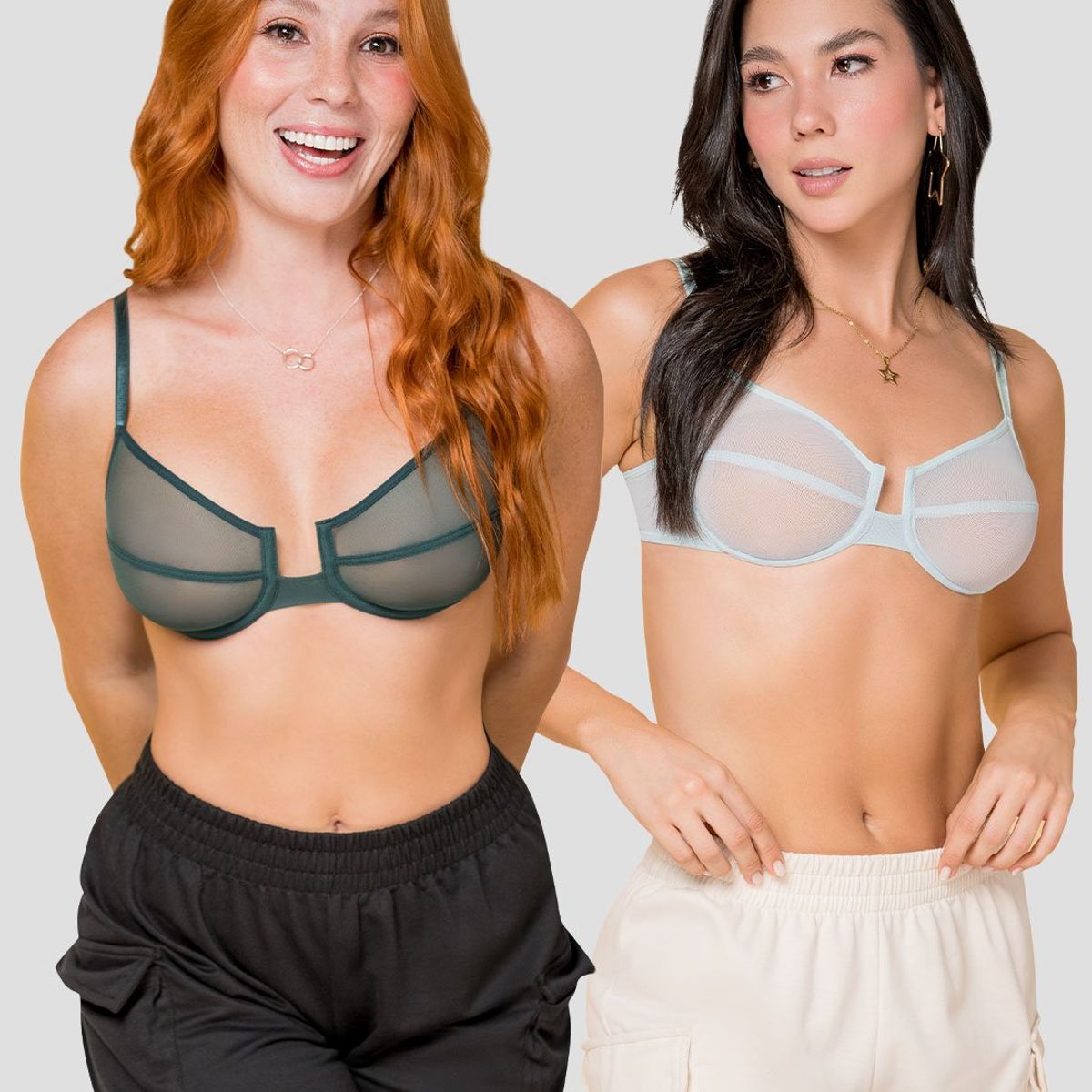 FORMAS INTIMAS - Brasier Paq X2 Mujer Multicolor FI 32685