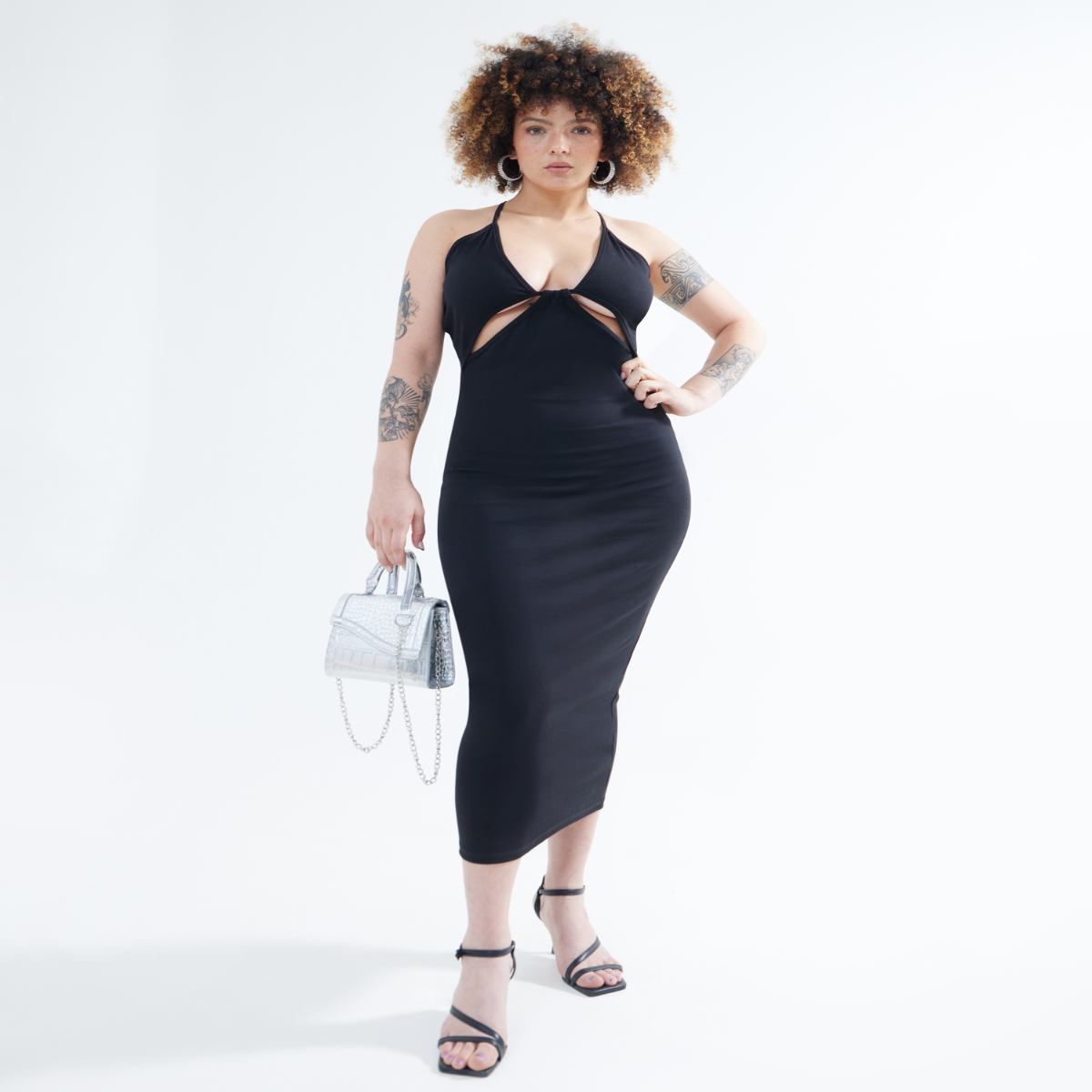 SEVEN SEVEN - Vestido Para Mujer Manga Sisa Color Negro Marca Seven Seven #28171209