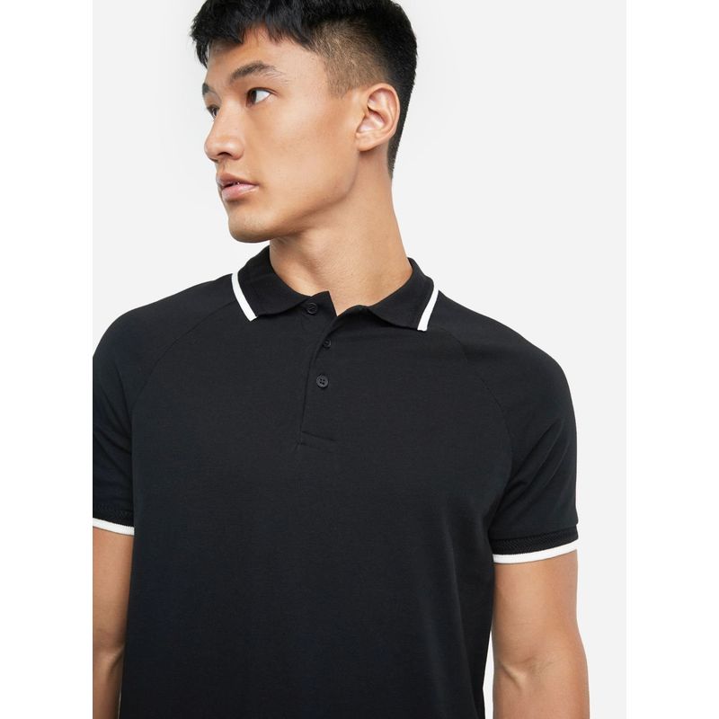 SEVEN SEVEN - Polo Hombre  Negro  Seven Algodón 45110673-10