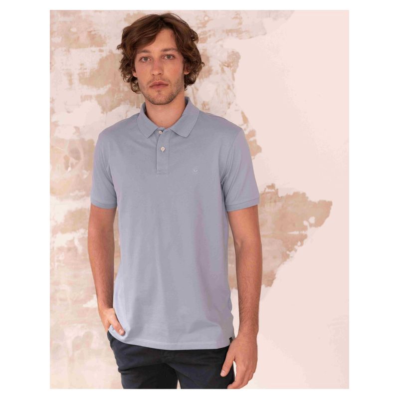 NO DRAMA - Camisa polo NO DRAMA Azul MNHPPOLOAZU
