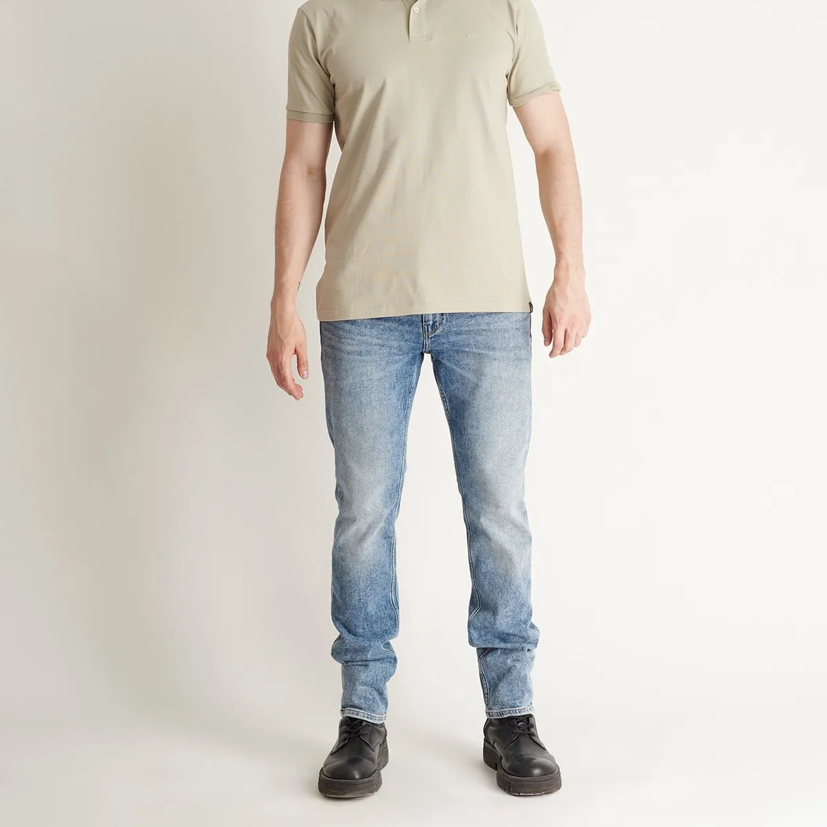 NO DRAMA - Camisa polo NO DRAMA Verde MNHPPOLOVERD