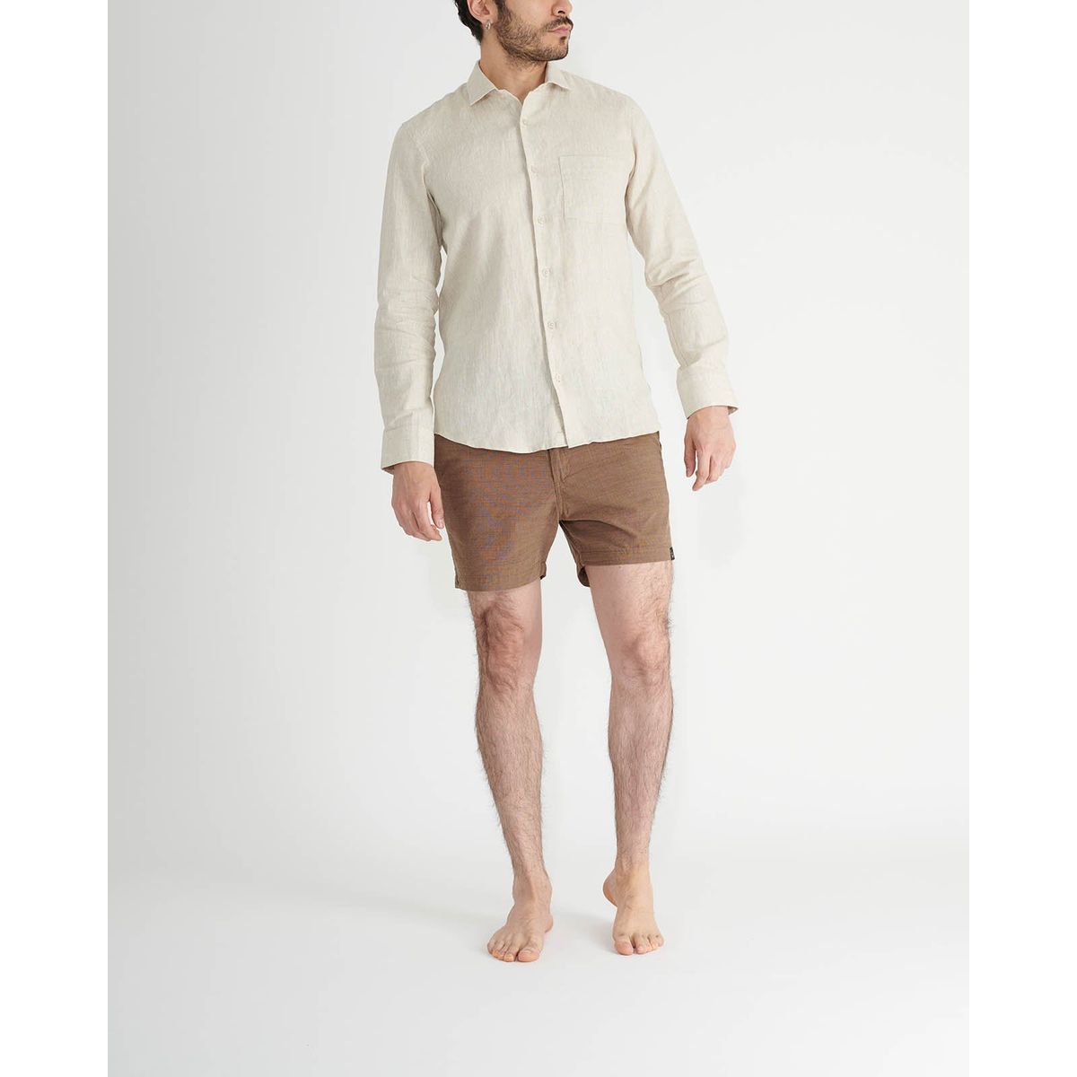 VOIE - Camisa gabo VOIE Beige CAMISAGABOBEIG
