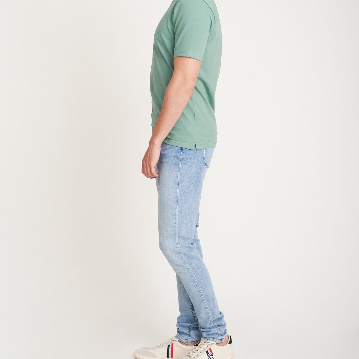 NO DRAMA - Camiseta cuello v NO DRAMA Verde CAMICUEVVER