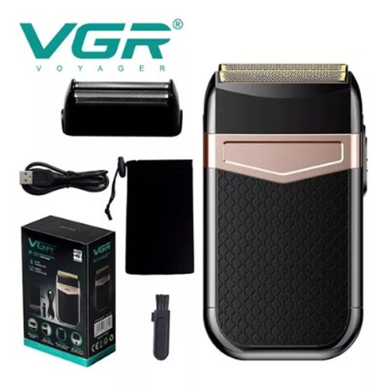 VGR - Maquina Afeitadora Eléctrica Vgr V 331 Recargable Usb Shaver