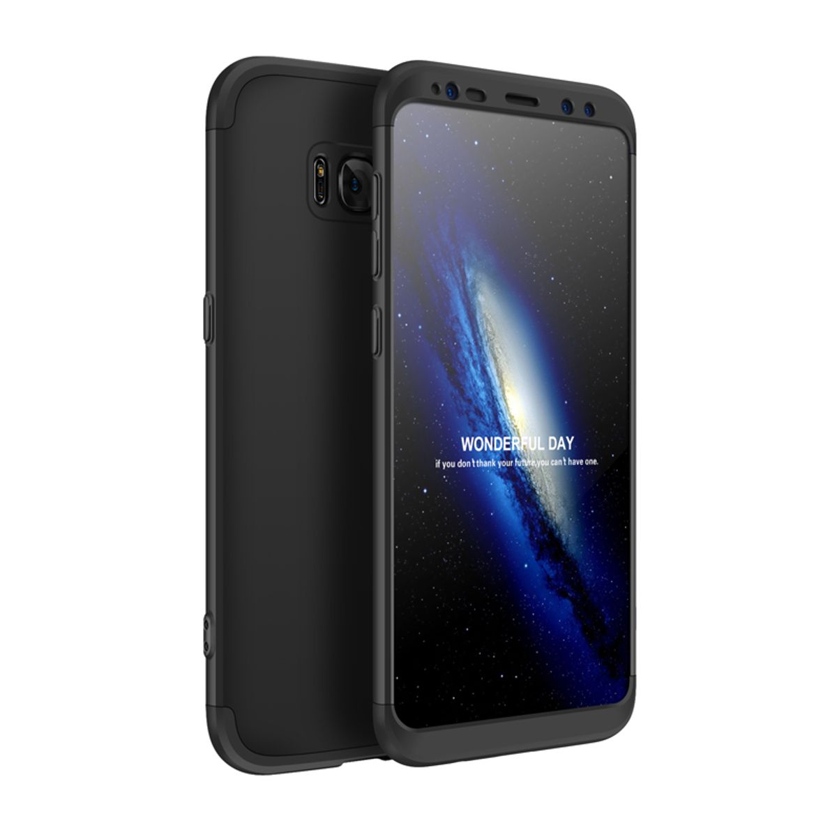 GENERICO - Funda Carcasa Estuche Protector Para Samsung S8 Plus Negro