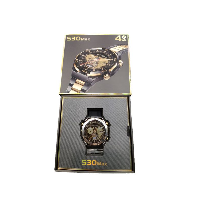 GENERICO - Reloj Inteligente Smartwatch S30 Max 4Gb Carga Inalambrica