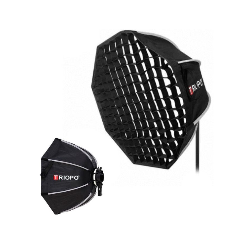 GENERICO - Octabox TRIOPO Para Speedlite Min Kx55cm + Grid