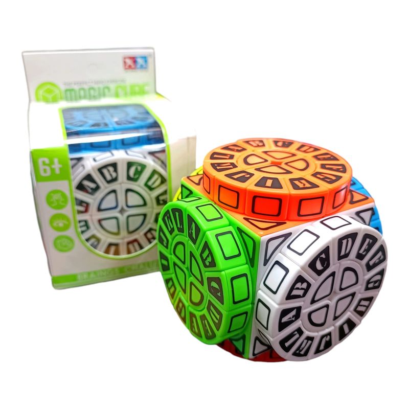 GENERICO - Time Machine 2x2 Cubo Rubik Maquina Tiempo Letras