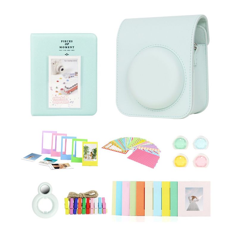 GENERICO - Combo de Accesorios Instax Mini 12 - Verde