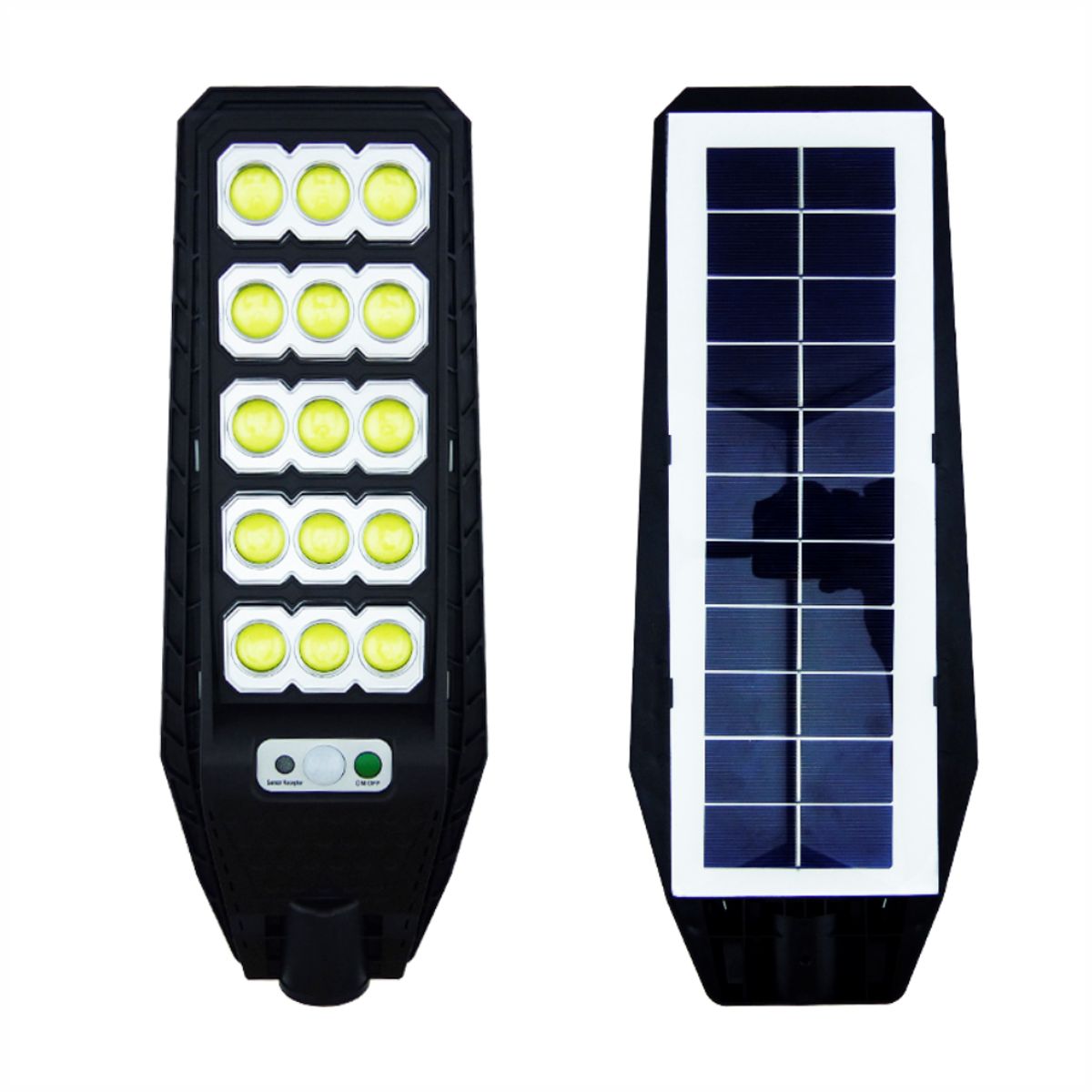 GENERICO - Reflector Solar 500 Watt 15 Led Jortan Sensor Control Remoto